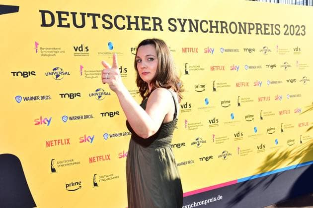 German Dubbing Award 2023 Magda Turba, German voice of Amanda Seyfried, Emily VanCamp arrival, to the 4 German Dubbing Award 2023 at the TIPI in Berlin on 07 07 2023. Photopress Mueller Photopress Mueller