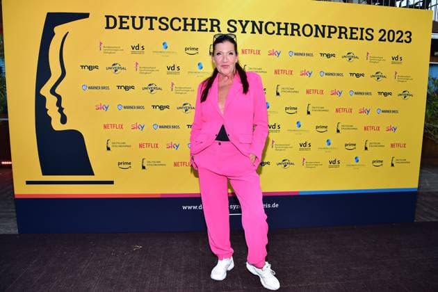 German Dubbing Award 2023 Katy Karrenbauer Arrival, to the 4 German Dubbing Award 2023 at the TIPI in Berlin on 07 07 2023 Photopress Mueller Photopress Mueller