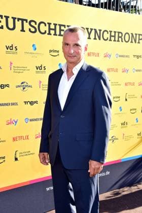 German Dubbing Award 2023 Martin Kessler, cGerman voice of Nocolas Cage, Vin Diesel arrival, to the 4 German Dubbing Award 2023 at the TIPI in Berlin on 07 07 2023. Photopress Mueller Photopress Mueller