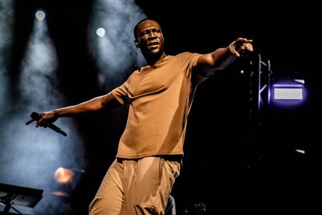 Bilder des Jahres 2023, Entertainment 07 Juli Entertainment Themen der Woche KW27 Entertainment Bilder des Tages ROTTERDAM - British rapper, singer and songwriter Stormzy (Michael Ebenezer Kwadjo Omari Owuo Jr) during a performance at North Sea Jazz. The event once started with a few performances in six halls and nine thousand visitors in The Hague, this weekend around ninety thousand enthusiasts from all over the world will come for more than one hundred and fifty performances on sixteen stages. ANP PAUL BERGEN netherlands out - belgium out  Copyright: xx x473230530x originalFilename: 473230530.jpg