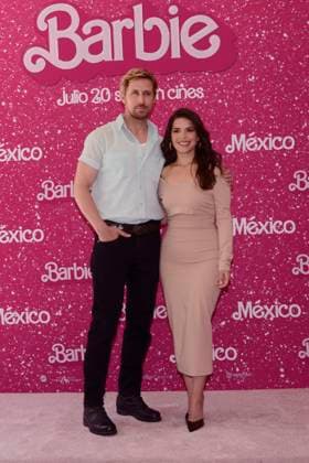 Barbie Film Photocall July 7, 2023, Mexico City, Mexico: Ryan Gosling and America Ferrera pose for photos during Barbie film Photocall at Mexico City Four Sason Hotel. on July 7, 2023 in Mexico City, Mexico. (Photo by Carlos Tischler Eyepix Group) Copyright: xCarlosxTischler xEyepixxGroupx CT_07072023_96086