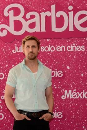 July 7, 2023, Mexico City, Mexico: Ryan Gosling poses for photos during Barbie film photocall at Mexico City Four Sason Hotel. on July 7, 2023 in Mexico City, Mexico. Mexico City Mexico - ZUMAe321 20230708_zia_e321_014 Copyright: xCarlosxTischlerx
