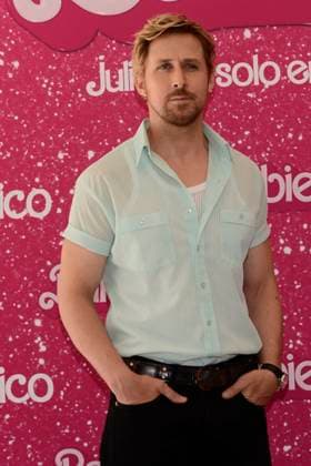 July 7, 2023, Mexico City, Mexico: Ryan Gosling poses for photos during Barbie film photocall at Mexico City Four Sason Hotel. on July 7, 2023 in Mexico City, Mexico. Mexico City Mexico - ZUMAe321 20230708_zia_e321_015 Copyright: xCarlosxTischlerx