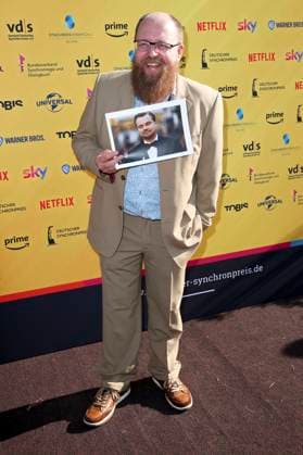 Gerrit Schmidt Foß at the award ceremony of the German Synchronization Award 2023 at the Tipi am Kanzleramt Berlin, 07 07 2023 Foto:xN.xKubelkax xFuturexImage