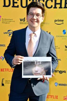 Patrick Baehr at the award ceremony of the German Synchronization Award 2023 at the Tipi am Kanzleramt Berlin, 07 07 2023 Foto:xN.xKubelkax xFuturexImage