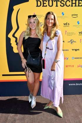 Dalia Mya Schmidt Foß and Dascha Lehmann at the award ceremony of the German Synchrony Award 2023 at the Tipi am Kanzleramt Berlin, 07 07 2023 Foto:xN.xKubelkax xFuturexImage