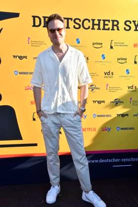 Max Felder at the award ceremony of the German Synchrony Award 2023 at the Tipi am Kanzleramt Berlin, 07 07 2023 Foto:xN.xKubelkax xFuturexImage