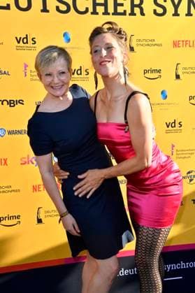 Britta Steffenhagen and company at the award ceremony of the German Synchronization Award 2023 at the Tipi am Kanzleramt Berlin, 07 07 2023 Foto:xN.xKubelkax xFuturexImage