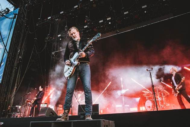 July 7, 2023, Madrid, Spain: Josh Homme and his band Queens of the Stone Age perform live in concert at MadCool Festival 2023 in Madrid. Madrid Spain - ZUMAs197 20230707_zab_s197_154 Copyright: xValeriaxMagrix