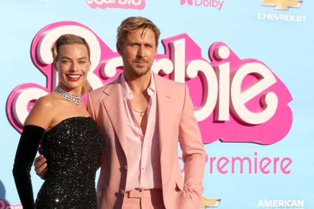 Bilder des Jahres 2023, Entertainment 07 Juli Entertainment Themen der Woche KW27 July 9, 2023, Los Angeles, CA, USA: LOS ANGELES - JUL 9: Margot Robbie, Ryan Gosling at the Barbie World Premiere at the Shrine Auditorium on July 9, 2023 in Los Angeles, CA Los Angeles USA - ZUMAb170 20230709_zap_b170_005 Copyright: xKayxBlakex