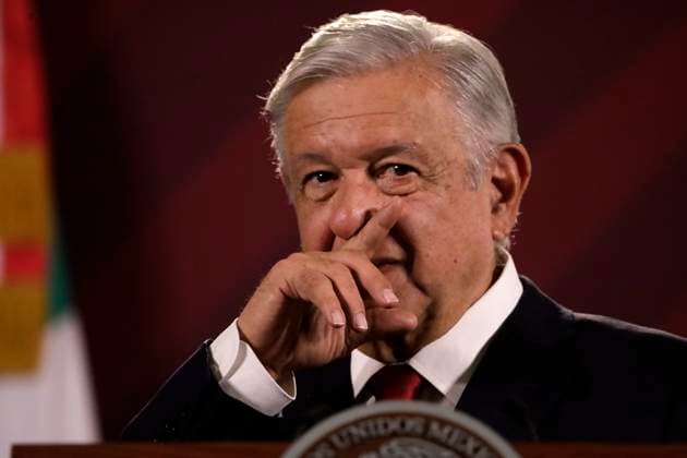 President of Mexico in daily morning conference at the National Palace July 10, 2023, Mexico City, Mexico: The President of Mexico, AndrÃ s Manuel Lopez Obrador at the press conference at the National Palace in Mexico City. on July 10, 2023 in Mexico City, Mexico (Photo by Luis Barron Eyepix Group). Copyright: xLuisxBarronx xEyepixxGroupx LB_20230710_AMLO11