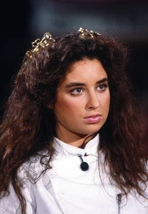 Isabel Varell, deutsche Schauspielerin und Fernsehmoderatorin, Deutschland um 1986. Copyright: HartwigxValdmanis Nur redaktionelle Nutzung. Editorial usage only. VAL_720001728