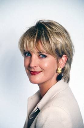 Ulla Kock am Brink, deutsche Fernsehmoderatorin, Portrait, Deutschland, circa 1995. Copyright: HartwigxValdmanis Nur redaktionelle Nutzung. Editorial usage only. VAL_720100986