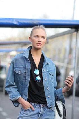 Paris Fashion Week - Street Style Street style, Model Romee Strijd after Isabel Marant Fall-Winter 2015-2016 ready-to-wear show held at Palais de Tokyo in Paris, France, on March 6th, 2015. Photo by Marie-Paola Bertrand-Hillion ABACAPRESS.COM Paris Paris France  Copyright: xBertrand-HillionxMarie-Paola ABACAx 490652_048 Bertrand-HillionxMarie-Paola ABACAx 490652_048