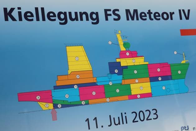 On-site press event on Tuesday 11 07 2023 in the Hanseatic and university city of Rostock, Warnemünde di