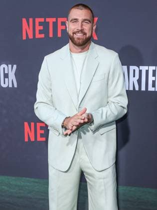 Los Angeles Premiere Of Netflix s Quarterback Season 1 American football tight end for the Kansas City Chiefs of the National Football League Travis Kelce arrives at the Los Angeles Premiere Of Netflix s Quarterback Season 1 held at the Netflix Tudum Theater on July 11, 2023 in Hollywood, Los Angeles, California, United States. Netflix Tudum Theater, Hollywood, Los Angeles, California California United States  Copyright: xImagexPressxAgencyx originalFilename: collin-losangel230711_npXtX.jpg