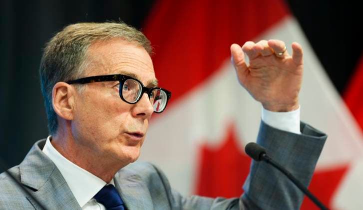 July 12, 2023, Ottawa, ON, Canada: Bank of Canada Governor Tiff Macklem holds a press conference at the Bank of Canada in Ottawa on Wednesday, July 12, 2023. Ottawa Canada  - ZUMAc35_ 20230712_zaf_c35_055 Copyright: xSeanxKilpatrickx