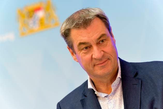 News Bilder des Tages Markus Söder , CSU. Der Bayerische Ministerpräsident Dr. Markus Söder, CSU. München Bayern Deutschland *** Markus Söder , CSU The Bavarian Minister President Dr Markus Söder, CSU Munich Bavaria Germany Copyright: xRolfxPossx