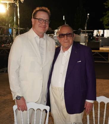 ischia global film festival awards women s evening brendan fraser with clive davis ischia global film festival awards women s evening  Copyright: xEUGENIOxBLASIOx xipa-agency.netx xeugenioxblasiox IPA_IPA39199887