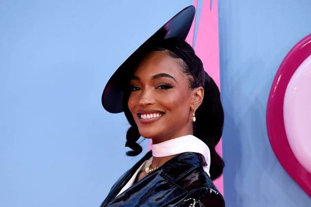 Jourdan Dunn at the European premiere of the feature film Barbie at Cineworld Leicester Square London, 12 07 2023 Foto:xS.xVasx xFuturexImage