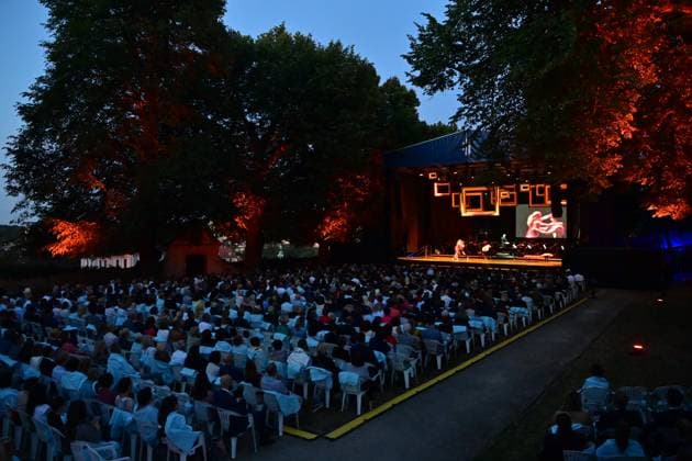 The opening concert, called French Night of International Music Festival in Cesky Krumlov, Czech Republic, July 14, 2023. (CTKxPhoto VaclavxPancer) CTKPhotoP2023071407674  CTKPhotoP2023071407674