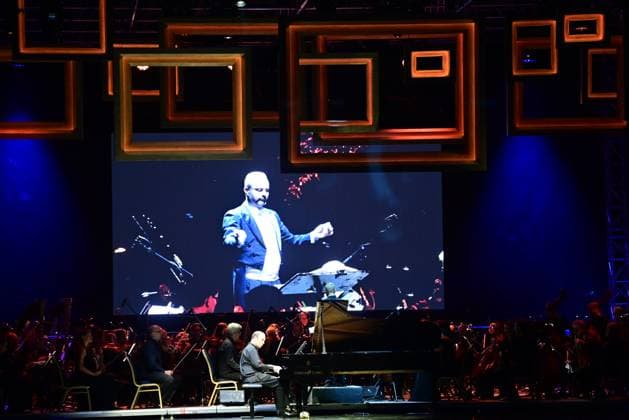 The opening concert, called French Night of International Music Festival in Cesky Krumlov, Czech Republic, July 14, 2023. (CTKxPhoto VaclavxPancer) CTKPhotoP2023071407772  CTKPhotoP2023071407772