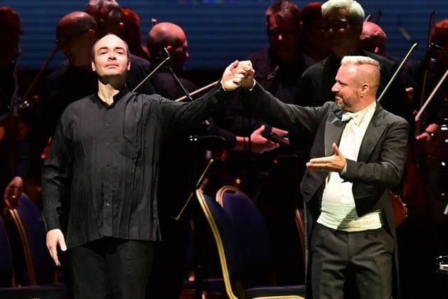 The opening concert, called French Night of International Music Festival in Cesky Krumlov, Czech Republic, July 14, 2023. (CTKxPhoto VaclavxPancer) CTKPhotoP2023071407846  CTKPhotoP2023071407846