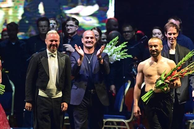 The opening concert, called French Night of International Music Festival in Cesky Krumlov, Czech Republic, July 14, 2023. (CTKxPhoto VaclavxPancer) CTKPhotoP2023071408235  CTKPhotoP2023071408235