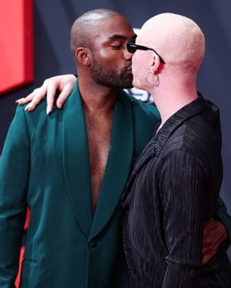 BET Awards 2022 - LA David Alan Madrick and Shaun Ross arrive at the BET Awards 2022 held at Microsoft Theater at L.A. Live on June 26, 2022 in Los Angeles, CA, USA. Photo by Xavier Collin Image Press Agency ABACAPRESS.COM Los Angeles CA United States  Copyright: xCollinxXavier ImagexPressxAgencyxABACAx 815574_050 CollinxXavier ImagexPressxAgencyxABACAx 815574_050 