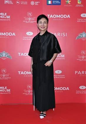 Taormina, Italy TAOMODA WEEK photocall awarded and guests In the photo: Izumi Ogino stylist PREVIEW  Copyright: x xipa-agency.netx xNickxZonnax IPA_IPA39262917