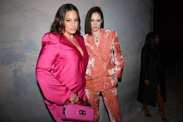 PFW - Lanvin Front Row Ashley Graham and Coco Rocha attend the Lanvin Womenswear Spring Summer 2023 show as part of Paris Fashion Week on October 03, 2022 in Paris, France. Photo Laurent Zabulon ABACAPRESS.COM Paris France  Copyright: xZabulonxLaurent ABACAx 827026_020 ZabulonxLaurent ABACAx 827026_020 