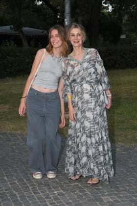 Rome , Villa Borghese Casa del Cinema Cinearti International Award The Hair of Berenice , In the photo: Margherita Buy with her daughter Caterina de Angelis  Copyright: xVincenzoxLandix xipa-agency.netx xVincenzoxLandix IPA_IPA39279601
