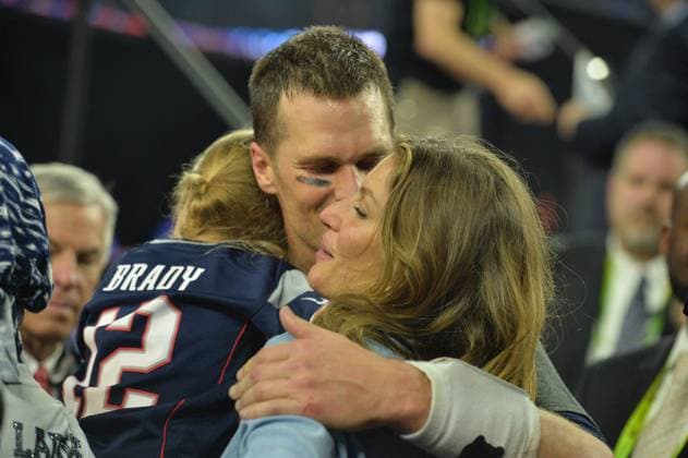 Tom Brady And Gisele Bundchen Announce Their Divorce File photo - Tom Brady celebrates with his wife Gisele Bundchen after defeating the Falcons at Super Bowl LI at the NRG Stadium in Houston, TX, USA, on February 5, 2017. - Brazilian supermodel Gisele Bundchen and NFL star Tom Brady said Friday, October 28, 2022 they are divorcing after 13 years of marriage. Photo by Lionel Hahn ABACAPRESS.COM Houston TX United States  Copyright: xHahnxLionel ABACAx 829861_002 HahnxLionel ABACAx 829861_002 