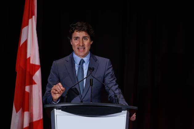 July 18, 2023, TORONTO, ON, Canada: Prime Minister of Canada, Justin Trudeau, speaks during Australia-Canada Economic Leadership Forum in Toronto, Tuesday, July 18, 2023. TORONTO Canada  - ZUMAc35_ 20230718_zaf_c35_009 Copyright: xColexBurstonx