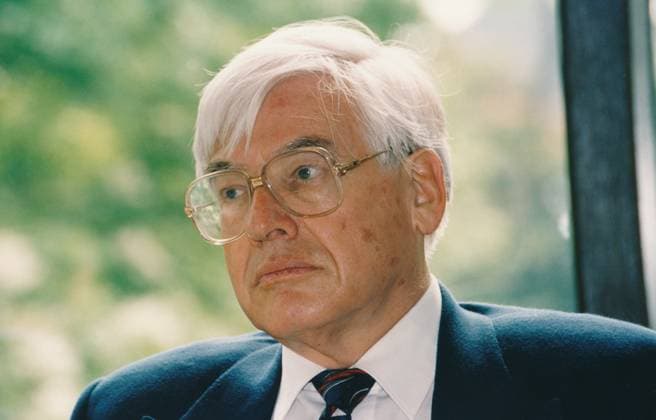 File photo from 1995 --- Christian Schwarz-Schilling, CDU Politiker --- German politician *** File photo from 1995 Christian Schwarz Schilling, CDU politician German politician