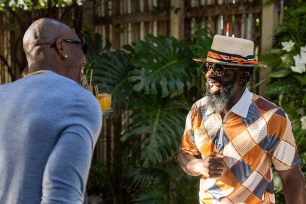 Celebrities At We The Best Foundation Golf Classic VIP Reception. Featuring: Terrell Owens & Ed Reed Where: Miami, Florida, United States When: 19 Jul 2023 Credit: Seth Browarnik startraksphoto.com Copyright: xRichardxAlvarezx 52904861 EDITORIAL USE ONLY. NOT FOR USE BY NEWSPAPERS BASED IN THE UK.