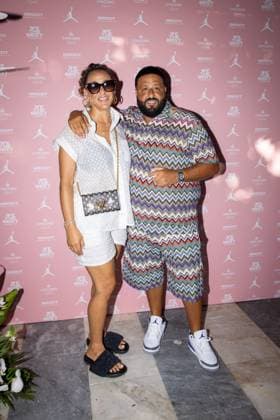 Celebrities At We The Best Foundation Golf Classic VIP Reception. Featuring: Nicole Tuck & DJ Khaled Where: Miami, Florida, United States When: 19 Jul 2023 Credit: Seth Browarnik startraksphoto.com Copyright: xRichardxAlvarezx 52904845 EDITORIAL USE ONLY. NOT FOR USE BY NEWSPAPERS BASED IN THE UK.