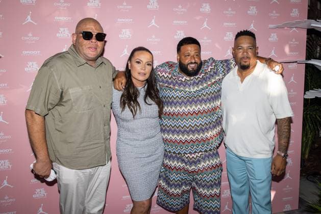 Celebrities At We The Best Foundation Golf Classic VIP Reception. Featuring: Sean Pecas Costner, DJ Khaled, & Reggie Saunders Where: Miami, Florida, United States When: 19 Jul 2023 Credit: Seth Browarnik startraksphoto.com Copyright: xRichardxAlvarezx 52904859 EDITORIAL USE ONLY. NOT FOR USE BY NEWSPAPERS BASED IN THE UK.