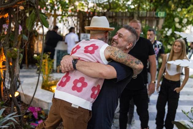 Celebrities At We The Best Foundation Golf Classic VIP Reception. Featuring: AJ McLean & Joey Fatone Where: Miami, Florida, United States When: 19 Jul 2023 Credit: Seth Browarnik startraksphoto.com Copyright: xRichardxAlvarezx 52904770 EDITORIAL USE ONLY. NOT FOR USE BY NEWSPAPERS BASED IN THE UK.