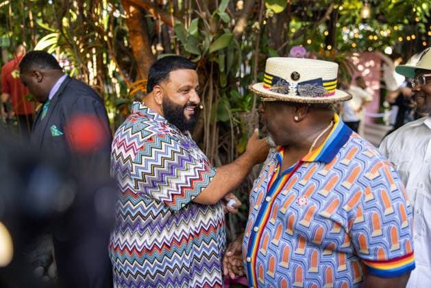 Celebrities At We The Best Foundation Golf Classic VIP Reception. Featuring: DJ Khaled & Cedric The Entertainer Where: Miami, Florida, United States When: 19 Jul 2023 Credit: Seth Browarnik startraksphoto.com Copyright: xRichardxAlvarezx 52904789 EDITORIAL USE ONLY. NOT FOR USE BY NEWSPAPERS BASED IN THE UK.