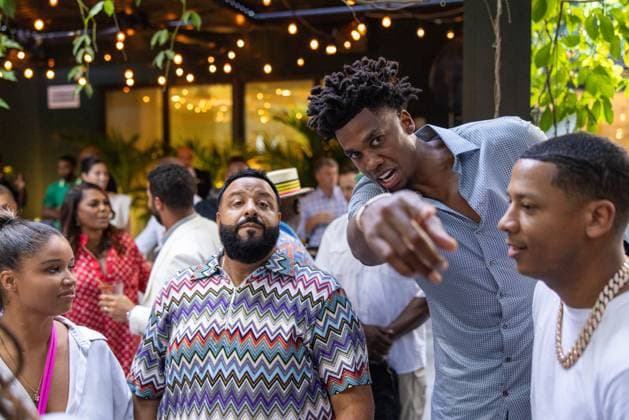 Celebrities At We The Best Foundation Golf Classic VIP Reception. Featuring: DJ Khaled & Hassan Whiteside Where: Miami, Florida, United States When: 19 Jul 2023 Credit: Seth Browarnik startraksphoto.com Copyright: xRichardxAlvarezx 52904793 EDITORIAL USE ONLY. NOT FOR USE BY NEWSPAPERS BASED IN THE UK.