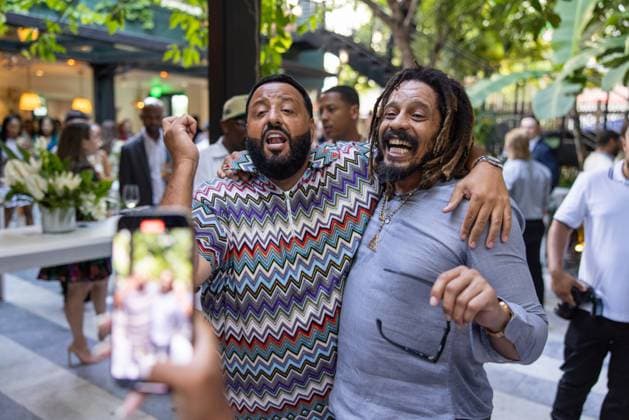Celebrities At We The Best Foundation Golf Classic VIP Reception. Featuring: DJ Khaled & Rohan Marley Where: Miami, Florida, United States When: 19 Jul 2023 Credit: Seth Browarnik startraksphoto.com Copyright: xRichardxAlvarezx 52904800 EDITORIAL USE ONLY. NOT FOR USE BY NEWSPAPERS BASED IN THE UK.