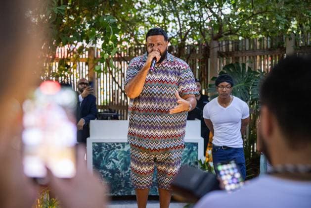 Celebrities At We The Best Foundation Golf Classic VIP Reception. Featuring: DJ Khaled Where: Miami, Florida, United States When: 19 Jul 2023 Credit: Seth Browarnik startraksphoto.com Copyright: xRichardxAlvarezx 52904817 EDITORIAL USE ONLY. NOT FOR USE BY NEWSPAPERS BASED IN THE UK.