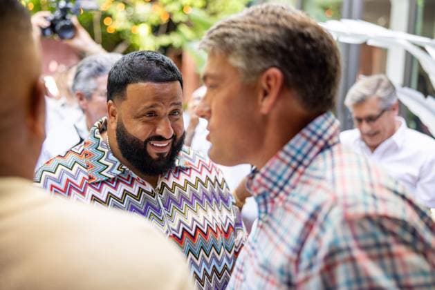 Celebrities At We The Best Foundation Golf Classic VIP Reception. Featuring: DJ Khaled Where: Miami, Florida, United States When: 19 Jul 2023 Credit: Seth Browarnik startraksphoto.com Copyright: xRichardxAlvarezx 52904820 EDITORIAL USE ONLY. NOT FOR USE BY NEWSPAPERS BASED IN THE UK.
