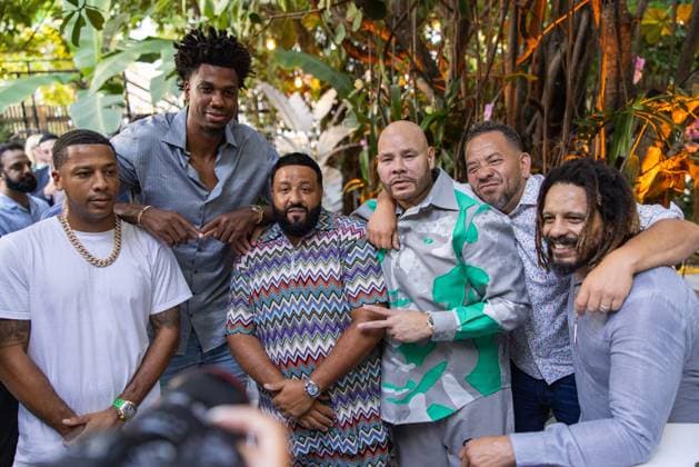 Celebrities At We The Best Foundation Golf Classic VIP Reception. Featuring: Hassan Whiteside, DJ Khaled, Fat Joe, & Rohan Marley Where: Miami, Florida, United States When: 19 Jul 2023 Credit: Seth Browarnik startraksphoto.com Copyright: xRichardxAlvarezx 52904831 EDITORIAL USE ONLY. NOT FOR USE BY NEWSPAPERS BASED IN THE UK.