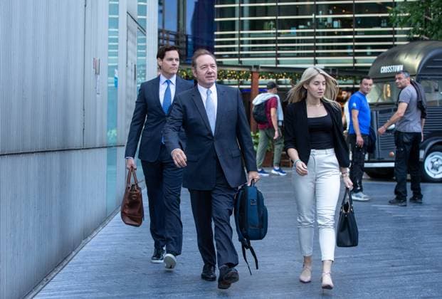 Entertainment Themen der Woche KW29 Entertainment Bilder des Tages July 20, 2023, London, England, United Kingdom: Actor KEVIN SPACEY arrives at Southwark Crown Court in London to stand trial over sexual offence allegations. London United Kingdom - ZUMAs262 20230720_zip_s262_016 Copyright: xTayfunxSalcix