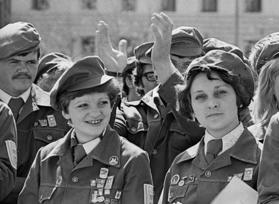 Ulan-Ude, Buryat ASSR, USSR. Members of the All-Union Vladimir Matviyevsky TASS  16939239