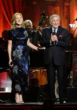 FILE PHOTO: 27 September 2018 - Nashville, TN Diana Krall, Tony Bennett. CMA Country Christmas held at Belmont University?s Curb Event Center 294809 2023-07-21 TN Nashville  Copyright: xAdMediax STAR_294809_013