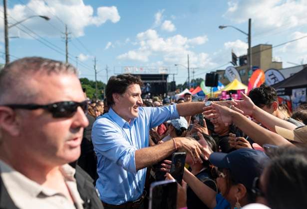July 22, 2023, Toronto, ONT, CANADA: Prime Minister Justin Trudeau greets attendees at the Fun Philippines Festival in Toronto, on Saturday, July 22, 2023. Toronto CANADA  - ZUMAc35_ 20230722_zaf_c35_062 Copyright: xTijanaxMartinx