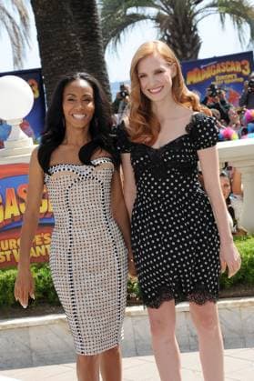 65th Cannes Film Festival - Madagascar 3 Photocall Jessica Chastain, Jada Pinkett Smith posing at the Madagascar 3 photocall held at the Carlton Hotel as part of the 65th International Cannes Film Festival in Cannes, France on May 17, 2012. Photo by Nicolas Briquet ABACAPRESS.COM Cannes France  Copyright: xBriquetxNicolas ABACAx 320646_037 BriquetxNicolas ABACAx 320646_037 